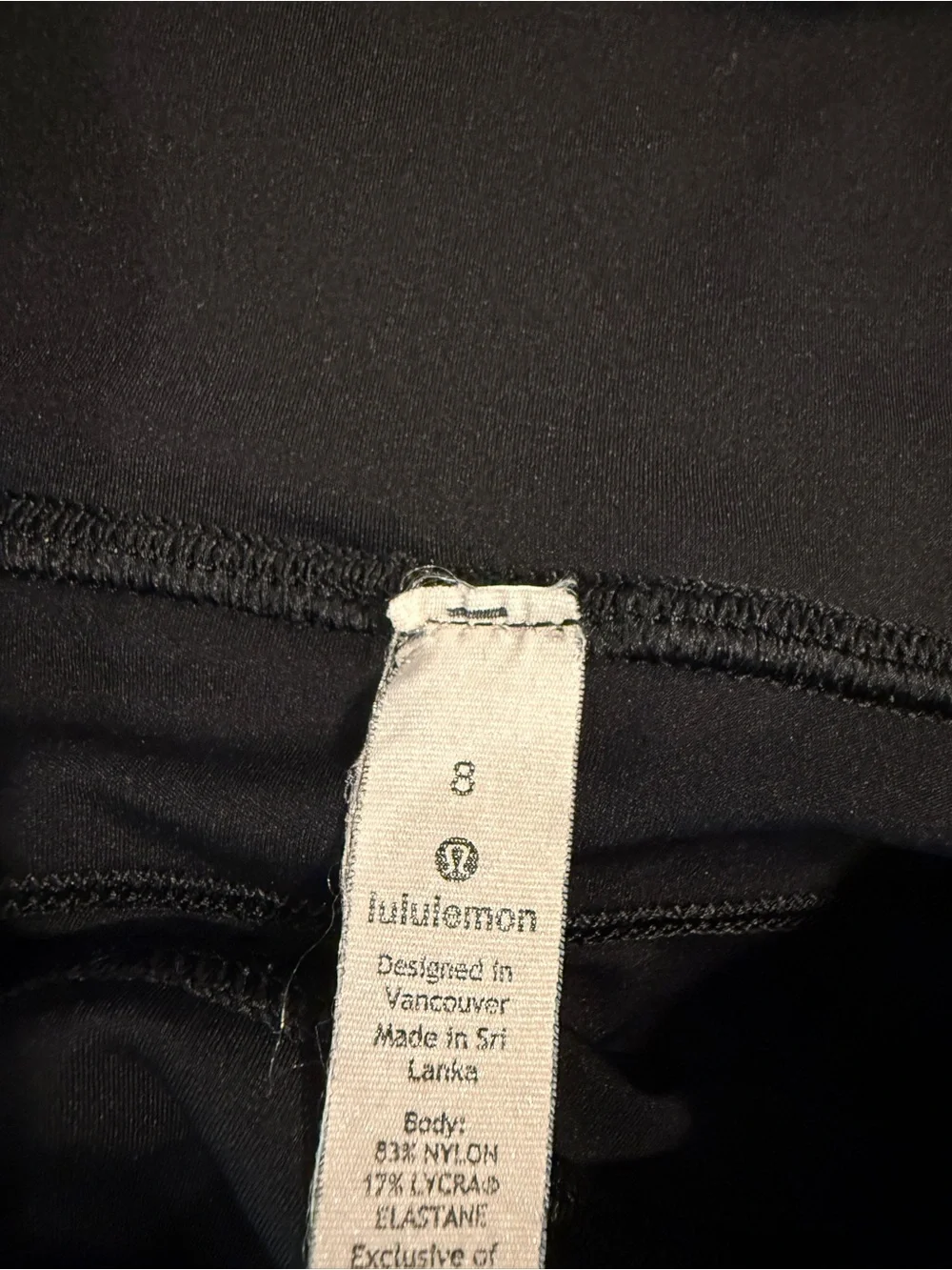 lululemon athletica Black High-Rise Pocket Leggings with Side Pockets
